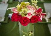 St Croix Wedding SunCelebrations Tropical Centerpiece